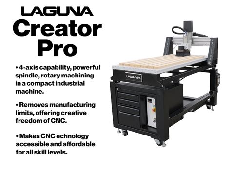 laguna tools creator desktop cnc router machine|laguna smartshop.